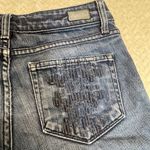 Paige  Hollywood Hills Bootcut Jeans Sz 27 Classic Rise Y2K Embellished Denim Photo 6