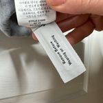 J.Crew Womens Sleeveless Blue Stripe Gray Back Peplum Waist C1930 Size Small Photo 6