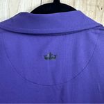 Peter Millar  Women's Short Sleeve Button Down Polo in Purple New without tags Photo 5