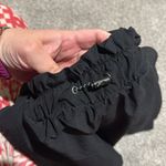 Zella ‎ black drawstring shorts cinched waist size small Photo 3