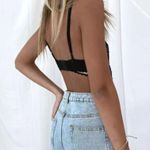 Isabelle's Cabinet In Bloom Black Bodysuit  Photo 1