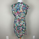 Ralph Lauren LAUREN  Day Dress Cover Up‎ L Colorful Paisley Resort Beach Cruise Photo 7