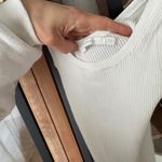 Zimmermann lovestruck ribbed knit tank top scoop neckline neutral capsule basic Photo 2