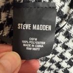Steve Madden Reversible Plaid Houndstooth Poncho Cape Shawl OSFM Women Photo 5