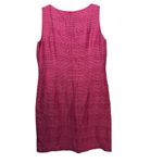 Piazza Sempione Pink Embellished made in Italy Sheath Dress Size 44 Photo 8