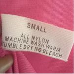 Shadowline Sleeveless Babydoll Night Gown-Small-Hot Pink-Bows-Vintage-USA Made Photo 6