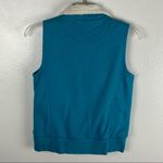 L.L. BEAN Aqua Blue Fleeced Lined Full Front Zipper Vest, Size XS Photo 1