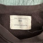 Sol Angeles  La Femme Anthropologie Sweatshirt Graphic S Crewneck Photo 8