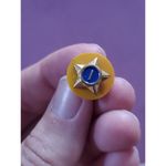 VTG BSA Boy Scouts of America 1 Year Gold Tone Star Uniform Award Lapel … Photo 2