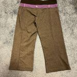 Lululemon grey crop flare capris Photo 1
