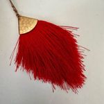Red thread tassel necklace Photo 8