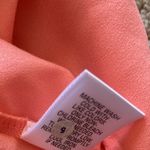 Apt. 9  Long Sleeve Button Down Shirt Salmon Orange Size Small Flow Light GUC Photo 10