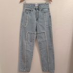Princess Polly Serenity Light Blue High-Waisted Jeans size 2 Photo 2