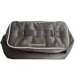 Victoria's Secret  Black Satin Cosmetic Travel Bag Bra Organizer Black Pink Photo 2