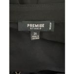 Premise Studio  Black Gold Eyelet Vneck Blouse Plus Size 2X Pullover 3/4-Sleeve Photo 8