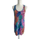 Lilly Pulitzer  Coral Multicolor Printed Dress Size Small Photo 2