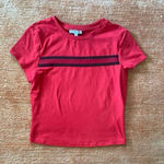 Iris  RED CROPPED TOP STRECH Photo 0