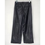Lattelier Black Faux Leather Wide Leg Pants Women’s Size M Size M Photo 12