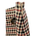 Ann Taylor Faux Wrap Plaid Midi Skirt Size 10 Academia Preppy Career Photo 4