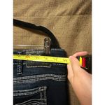 Silver Jeans New With Defect  Suki Mid Capri Size 22 Dark Was Back Label Peeling Photo 8