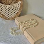 Set of Two Pearl Necklace Vintage “Avonlea” Elegant Classic Minimal Pearlcore White Photo 3