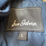 Sam Edelman  Quilted Hooded Puffer Jacket‎ Coat Navy Blue Womens Size L Photo 1