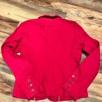 American Eagle Dark Pink Long Sleeve Button Up Blazer Size Medium Y2K 90s Photo 1