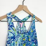 Lilly Pulitzer  Cordelia Tank Fish Koi Pattern 100% Cotton XS Beach Summer Photo 4