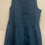 Old Navy  Dark Blue Sleeveless Midi Dress with pockets Photo 1