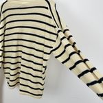 J.Crew Cropped Boucle Rollneck Sweater Striped Cotton Blend Nautical XXL NWT Photo 12