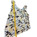 Covington  Two Piece Tank & Button Up Tropical Green Blue Floral 20-22W Top Photo 9