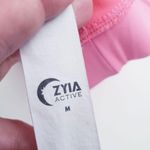 Zyia  Neon Coral Flower Power All Star Sports Bra Photo 6