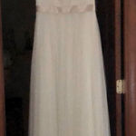 NWT Encore by Watters gown White Size 8 Photo 0