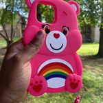 iPhone 11 Pro Max Pink Rainbow Bear Soft 3d Case Photo 7