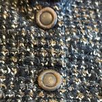 Thierry Mugler Rare FW 1998 Two Piece Suit Blazer Skirt Archival Fur Trim Sz 38 Brown Photo 2