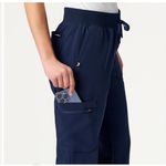 Jaanuu Xenos Cargo Knit Waist Scrub Pant Photo 1