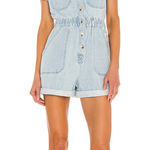 Show Me Your Mumu Blue denim romper Photo 0