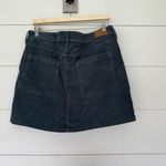 American Eagle  Women’s 18 High Rise Mini Corduroy Skirt Blue Photo 2