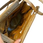 NWT, Vintage Toby Weston Hand Crafted 3D Floral Pattern Fabric Bag Photo 6