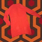 Somedays Lovin NWT Cloudy Nights Keyhole Knit Sweater Dress in Tangerine 🍊 Photo 0