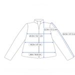 Lou & grey  By Loft Striped Zip Up Moto Jacket Size M Photo 8