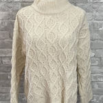 Maurice's  Cream Cable Knit Turtleneck Sweater Photo 0