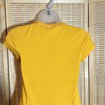 PINK - Victoria's Secret  Orange Yellow Football Tee Shirt Capped Sleeves XS Photo 10