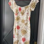 Wet Seal Vtg Floral Lace Trim Babydoll Festival Milkmaid Dress Small Y2K Photo 0