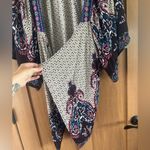 Flying Tomato  Open Front Hi-Low Peasant Kimono Cardigan Women’s size M/L​ Photo 3