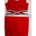 Speechless  Rhinestone Trim Cutout Mermaid Gown In Red. Size 3. NWOT Photo 7