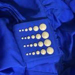 La Perla NWT   abito incrociato bath-suit cover royal blue silk wrapped dress/pareo IT38 Photo 9