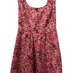 Sincerely Jules Linen Blend Floral Summer Mini Dress Photo 0