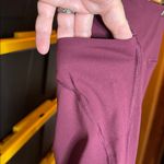 NWOT 90 Degree By Reflex Maroon Purple Active Leggings Size Small Photo 3