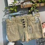 True Craft Shorts Vintage Tan Comfy Lightweight Cutoffs Women 9 Button Fly Beach Photo 1
